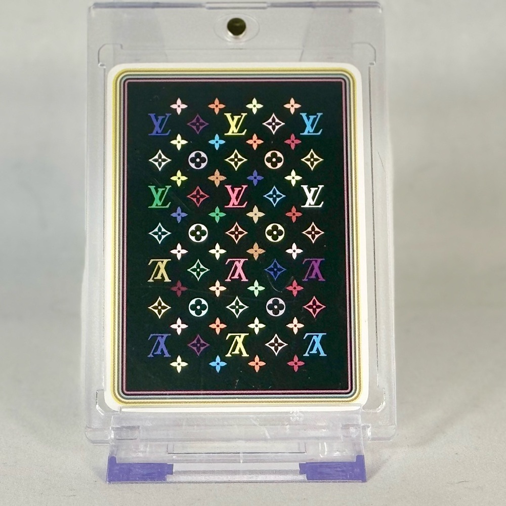 LV Murakami JOKER Multicolor Playing Card in‎ protective display case & COA